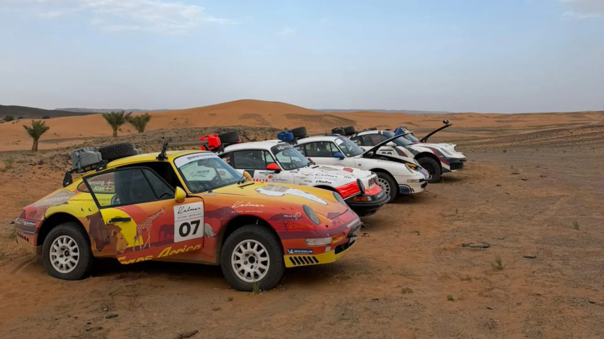 Kalmar prepared Porsche expeditions